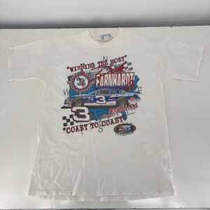 Chase Authentic’s Vintage Dale Earnhardt Jr Coast To Coast NASCAR T Shirt XL